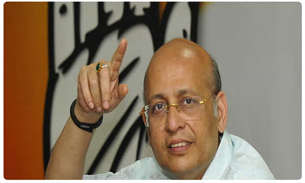 అభిషేక్ మనూ సింఘ్వికి కరోనా పాజిటివ్..