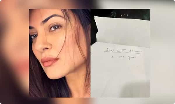 అభిమాని ప్రేమలేఖకు సుస్మితాసేన్ సూపర్ ఆన్సర్...
