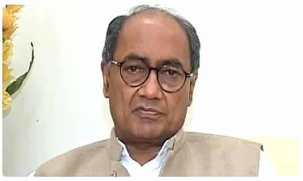 దిగ్విజయ్ సింగ్పై కేసు నమోదు