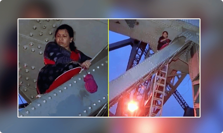 నోబెల్ బహుమతి కోసం యువతి హల్చల్..నదిలో దూకేస్తానంటూ హంగామా