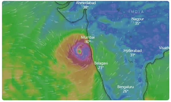 దూసుకొస్తున్న నిసర్గ