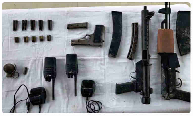 అసోంలో భారీగా పట్టుబడ్డ ఆయుధాలు