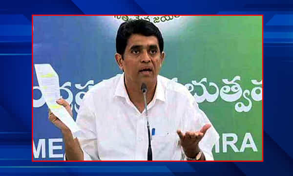 రెండంకెల వృద్ధి ఎక్కడ బాబు..!- మంత్రి బుగ్గన విమర్శలు
