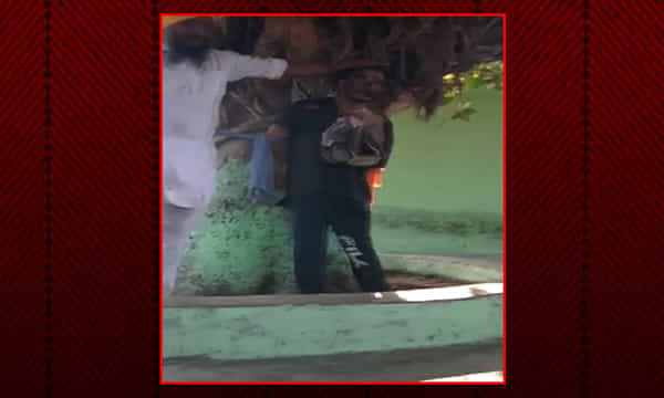 బాలికను కిడ్నాప్ చేసిన వ్యక్తికి స్థానికుల దేహశుద్ధి