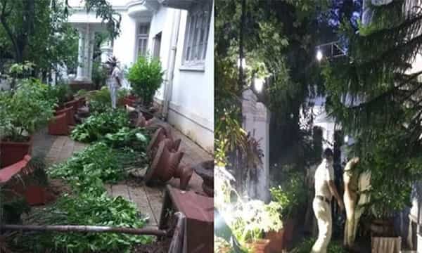 ముంబైలోని అంబేద్కర్ ఇంటిపై దాడి..!