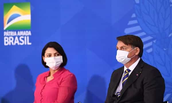బ్రెజిల్ అధ్యక్షుడి భార్యకు కరోనా పాజిటివ్