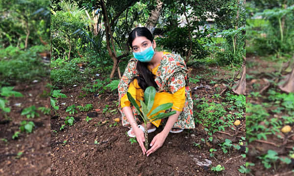గ్రీన్ ఇండియా ఛాలెంజ్ స్వీకరించిన హీరోయిన్ దిగాంగనా..