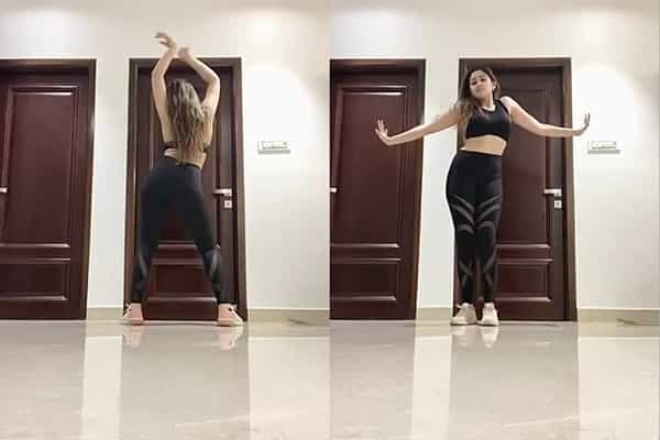 డ్యాన్స్తో సెగలు రేపుతోన్న సాయేషా సైగల్..