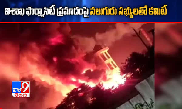 విశాఖ ఫార్మాసిటీ ప్రమాదంపై నలుగురు సభ్యులతో కమిటీ