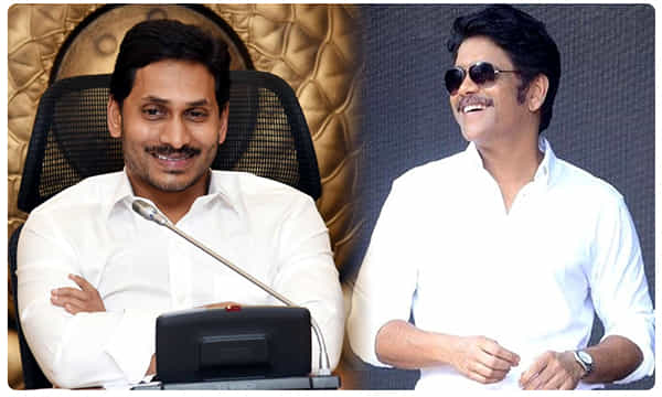 జగన్ కి నాగార్జున దీవెనలు