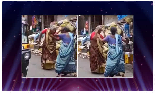 నడి రోడ్డుపై డ్యాన్సులతో ఇరగదీసిన భామలు
