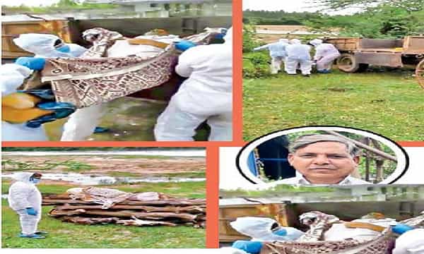 మృతదేహాం పట్ల అమానుషం.. కరోనా అనుమానంతో సహకరించని గ్రామస్తులు