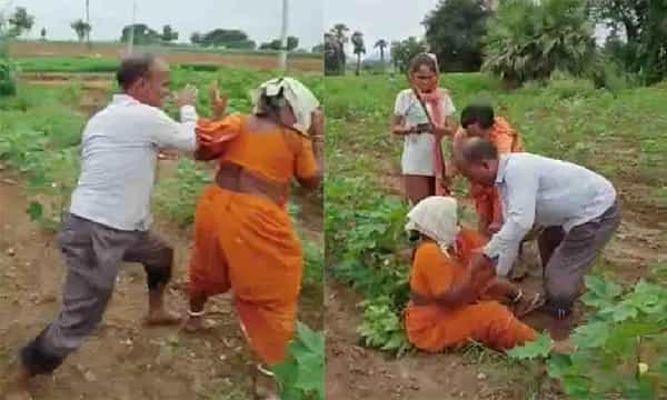 అస్తి కోసం తల్లిపై దాడి చేసిన ఉపాధ్యాయుడు