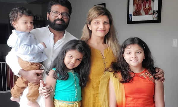 సింపుల్గా ఎకో ఫ్రెండ్లీ గణపతిని తయారు చేసిన నటి రంభ పిల్లలు