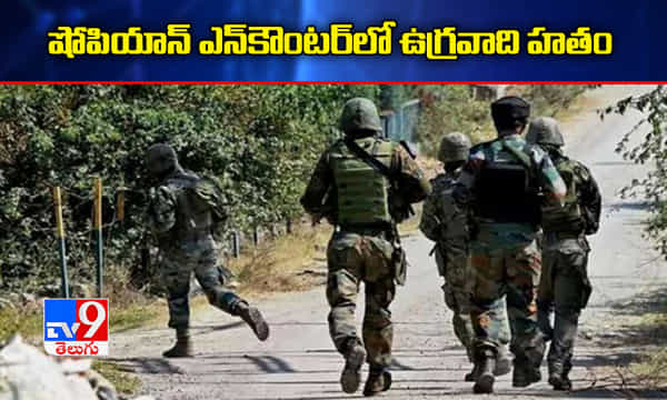 షోపియాన్ ఎన్కౌంటర్లో ఉగ్రవాది హతం