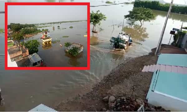 గుంటూరు జిల్లాను వణికిస్తున్న కృష్ణమ్మ