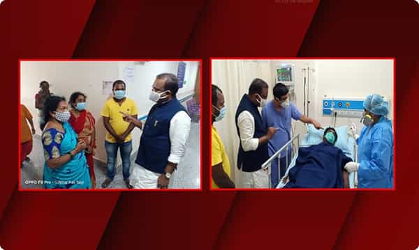 ఆర్కే-5బి గనిలో ప్రమాదబాధితులకు ప్రభుత్వ అండ