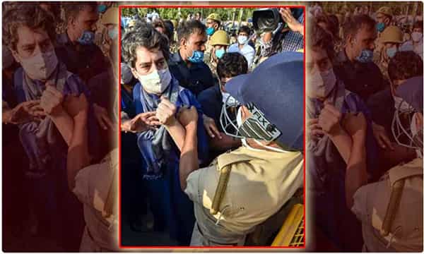 ప్రియాంకపై జులుం, క్షమాపణలు చెప్పిన యూపీ పోలీసులు