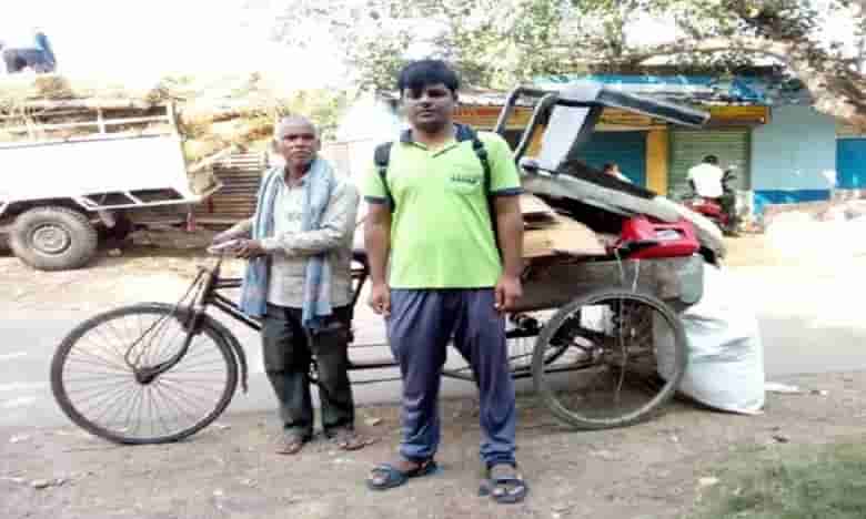 పాత సామాన్లు అమ్ముకునే వ్యక్తి కొడుకు డాక్టర్ కాబోతున్నాడు..