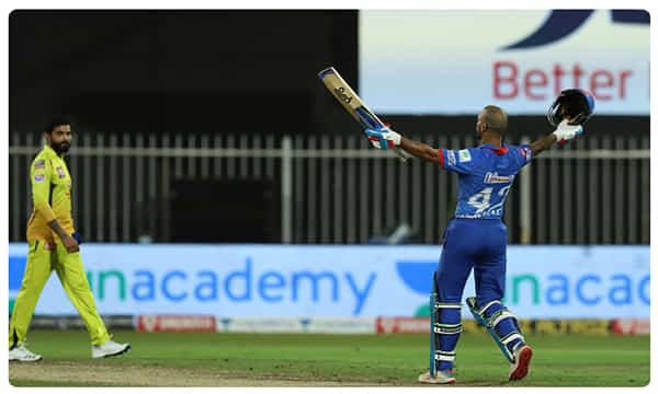 IPL 2020:CSK vs DC : గబ్బర్ సెంచరీ, ఉత్కంఠ పోరులో ఢిల్లీ విజయం