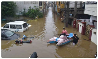 గాజువాక ఆటోనగర్ లో తృటిలో తప్పిన ఘోర ప్రమాదం