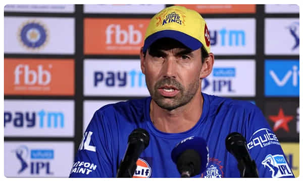 చెన్నై టీమ్ కోచ్ ఫ్లెమింగ్కు కోపం వచ్చింది...!