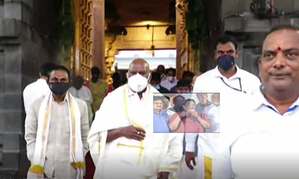 తిరుమలలో పుదుచ్చేరి ముఖ్యమంత్రి కామెంట్స్