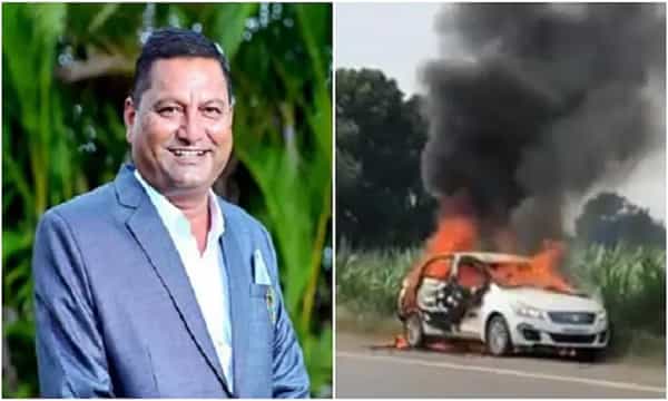 మహారాష్ట్రలో దారుణం.. ఎన్సీపీ నేత సజీవ దహనం
