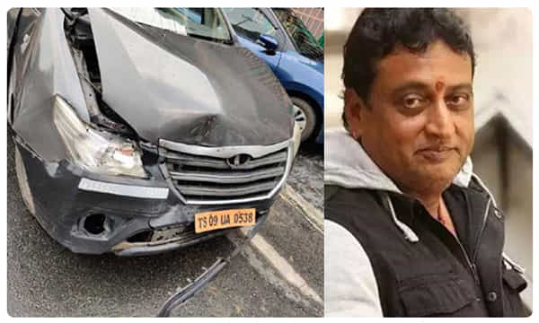 సినీనటుడు పృథ్వీరాజ్కు రోడ్డు ప్రమాదం