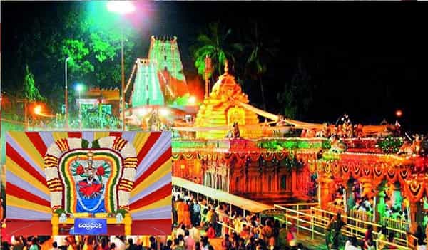 చంద్రఘంటా దేవి అలంకరణలో దర్శనమిచ్చిన శ్రీశైల భ్రమరాంబాదేవి