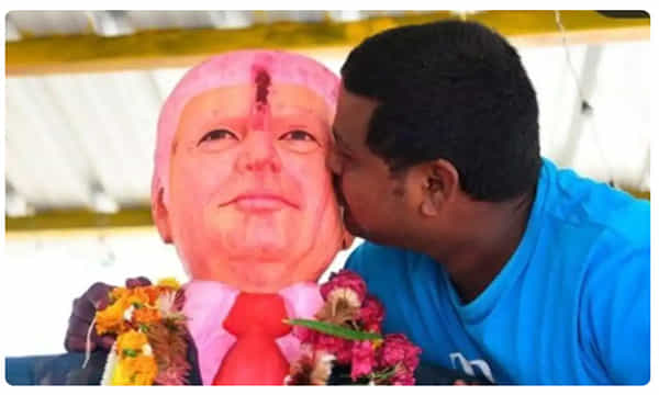 ట్రంప్ వీరాభిమాని కృష్ణ హఠాన్మరణం