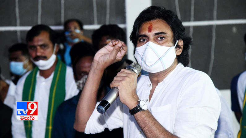 రాజధాని రైతులతో జనసేన అధ్యక్షులు పవన్ కళ్యాణ్