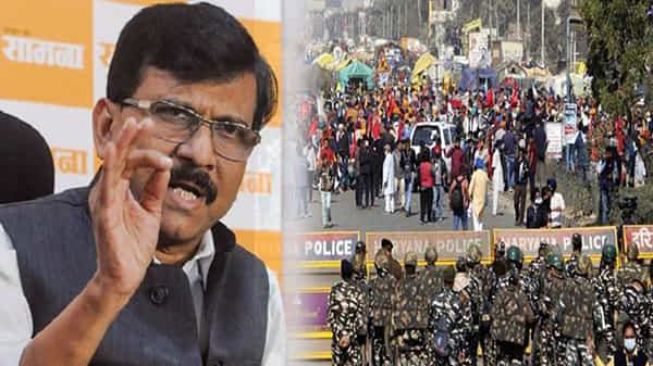 రైతుల్ని టెర్రరిస్టుల్లా చూస్తున్నారు, శివసేన నేత సంజయ్ రౌత్ ఫైర్, అఖిలేష్, మాయావతి కూడా !