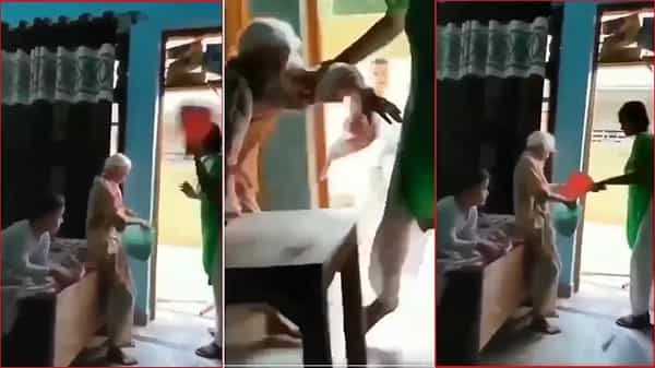 అత్తను కొట్టి ఈడ్చి పారేసిన కోడలు..