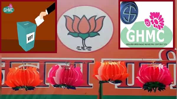 జీహెచ్ఎంసీ నామినేషన్లు హడావుడి : 56 మంది పేర్లతో 4వ లిస్ట్ విడుదలచేసిన బీజేపీ