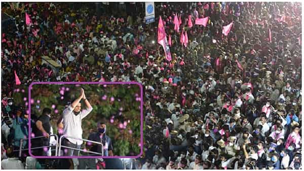జీహెచ్ఎంసీ ఎన్నికల ప్రచారంలో కారు జోరు.. ఓట్ల కోసం మతవిద్వేషాలు రెచ్చగొడుతున్నారన్న కేటీఆర్.. ప్రశాంత వాతావరణంలో చిచ్చు పెట్టవద్దని పిలుపు