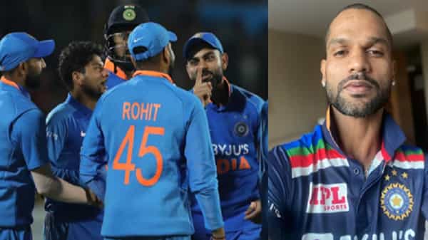 #IndiaVsAustralia2020 : రెట్రో జెర్సీలో మెరిసిపోతున్న టీమిండియా... కొత్త జెర్సీలో శిఖర్ ధావన్