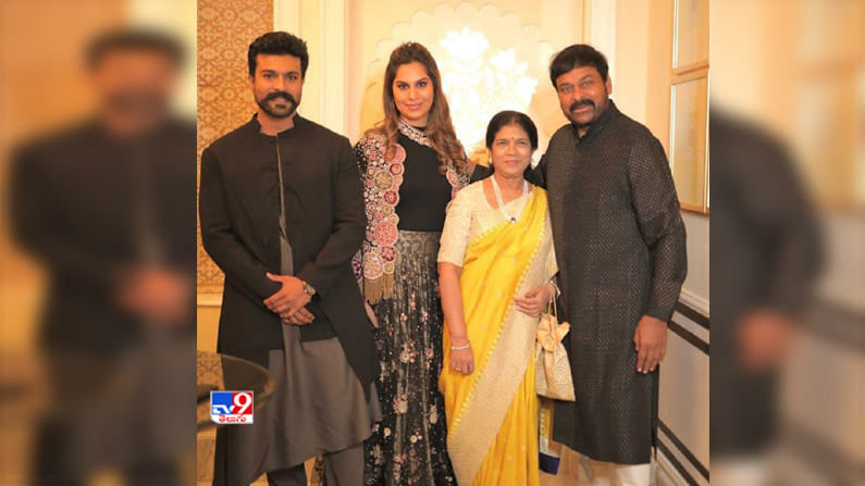 ఫామిలీ పెళ్ళిలో సందడి చేస్తున్న  మెగాస్టార్ చిరంజీవి