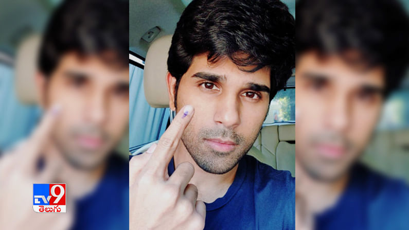 ఓటు హక్కు వినియోగించుకున్న  అల్లు శిరీష్..