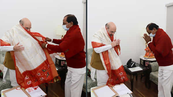 BREAKING: ఢిల్లీ పర్యటనలో బిజీ బిజీ.. కేంద్ర హోంమంత్రి అమిత్ షాతో ముఖ్యమంత్రి కేసీఆర్ భేటీ..