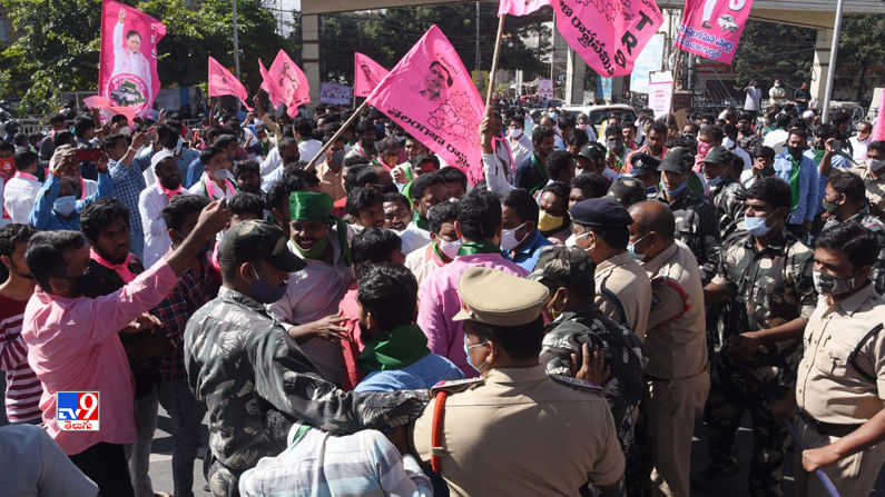 Bharat Bandh in Telangana: తెలంగాణలో భారత్ బంద్   మద్దతు తెలిపిన టీఆర్‌ఎస్‌