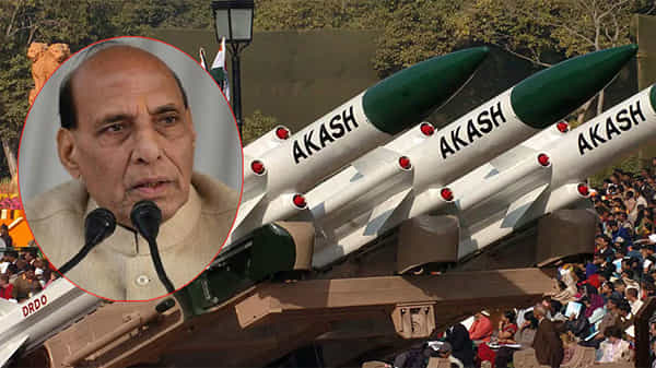 Akash Missiles Export: ఆకాశ్ క్షిపణుల ఎగుమతులకు కేంద్రం గ్రీన్ సిగ్నల్: రక్షణ శాఖ మంత్రి రాజ్నాథ్ సింగ్