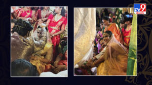 Niharaka Wedding Event:  అంగరంగ వైభవంగా బంధు మిత్రుల సమక్షంలో జరిగిన నిహారిక, చైతన్యల వివాహం