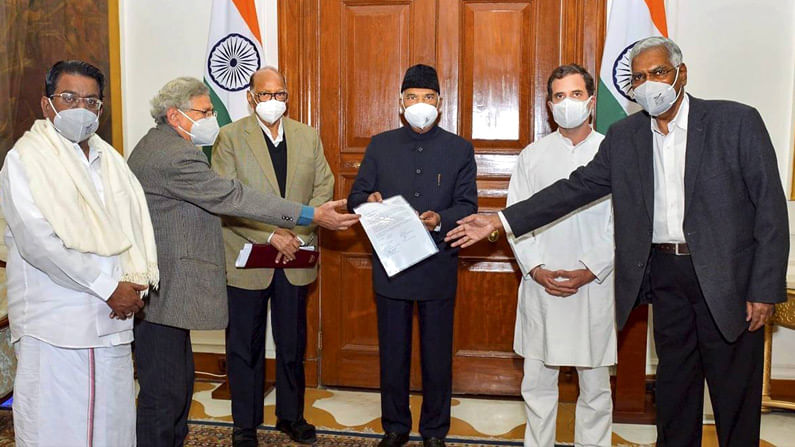 అన్నదాతల పరిస్థితిని వివరించాం, రైతు చట్టాలను రద్దు చేయాలని రాష్ట్రపతిని కోరాం, రాహుల్ గాంధీ