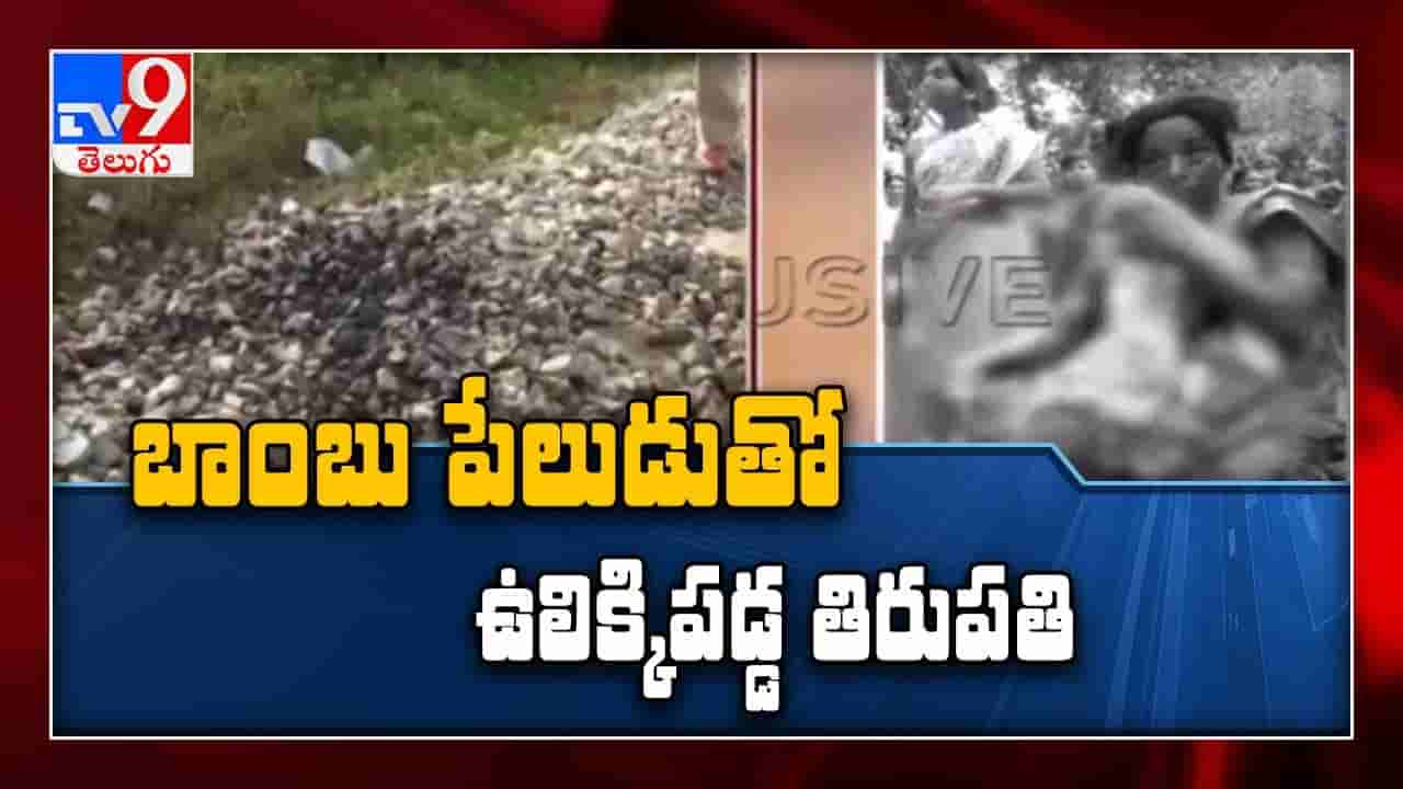 Bomb Blast : చిత్తూరుజిల్లా రేణిగుంట రైల్వే ట్రాక్ పై ఒక్కసారిగా కలకలం రేగింది.