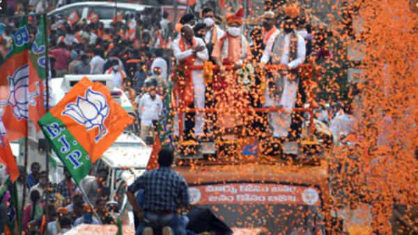 GHMC Election Results 2020 : జీహెచ్ఎంసీపై ఈసారి కాషాయ జెండా ఎగరడం ఖాయం. ఇదీ.. బీజేపీ భరోసా!