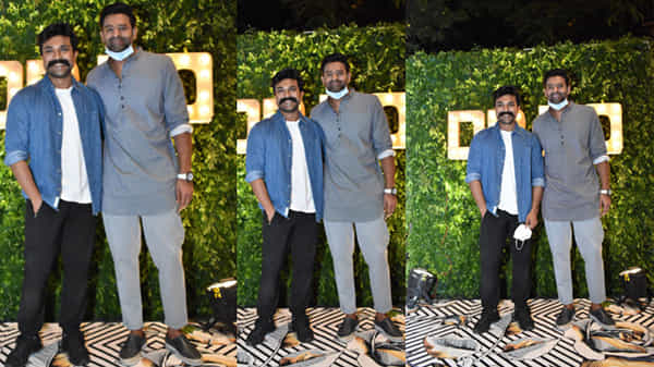 ఒకే ఫ్రేమ్ లోకి రామ్ చరణ్.. ప్రభాస్, ఫ్యాన్స్ ఫుల్ జోష్.. నెట్టింట్లో వైరల్