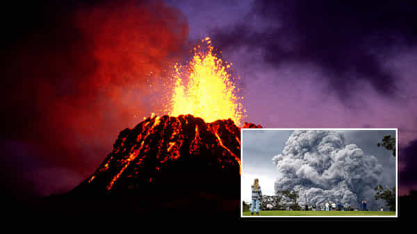 Kilauea Volcano Explosively : హవాయిలోని బద్దలైన కిలాయియా అగ్నిపర్వతం.. ఉవ్వెత్తున ఎగిసిన అగ్ని కీలలు..