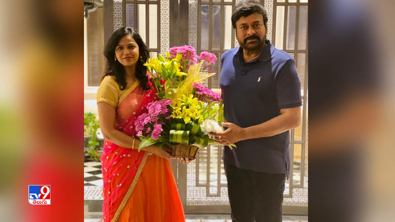 MegastarChiranjeevi appreciated:మెగాస్టార్ చిరంజీవిని కలిసిన ‘‘ఇందువదన కుందరదన’’ దంపతులు