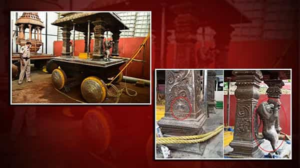 దుర్గగుడి వెండి సింహాల చోరీ కేసులో పురోగతి.. పోలీసుల అదుపులో కీలక నిందితుడితో సహా బంగారం వ్యాపారి?
